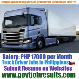Trihigh Loginhandling Services HGV Truck Driver Recruitment 2022-23