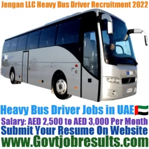 Jengan LLC Heavy Bus Driver Recruitment 2022-23