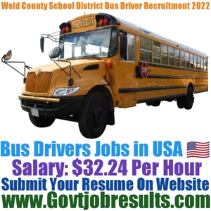 Weld County School District Bus Driver Recruitment 2022-23