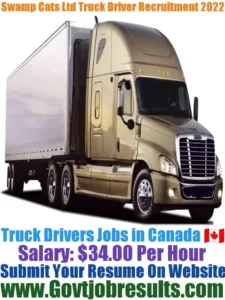 Swamp Cats Ltd Truck Driver Recruitment 2022-23