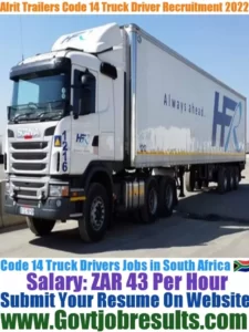 Afrit Trailers Code 14 Truck Driver Recruitment 2022-23