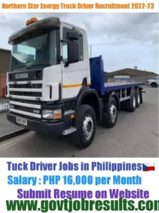 Northern Star Energy HGV Truck Driver Recruitment 2022-23