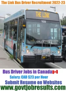 The Link Bus driver Recruitment 2022-23