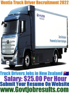 Ventia Truck Driver Recruitment 2022-23