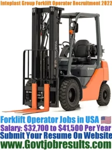 Inteplast Group Forklift Operator Recruitment 2022-23
