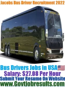 Jacobs Bus Driver Recruitment 2022-23