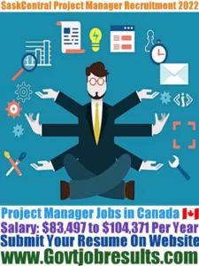 SaskCentral Project Manager Recruitment 2022-23