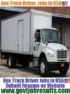 Box Truck Driver jobs in USA 2023-24