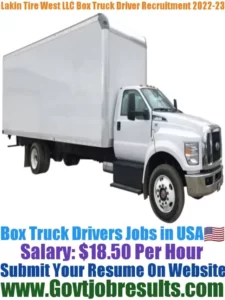 Lakin Tire West LLC Box Truck Driver Recruitment 2022-23