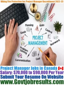 Viking Protection Inc Project Manager Recruitment 2022-23