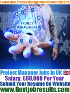 Footasylum Project Manager Recruitment 2022-23
