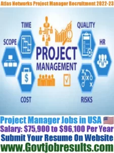 Atlas Networks Project Manager Recruitment 2022-23