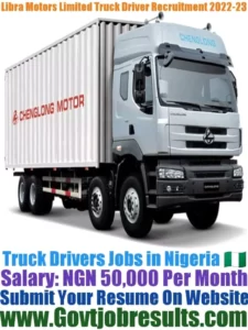 Libra Motors Limited Truck Driver Recruitment 2022-23