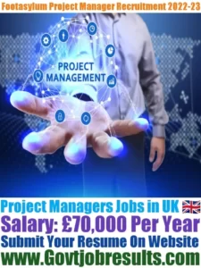 Footasylum Project Manager Recruitment 2022-23