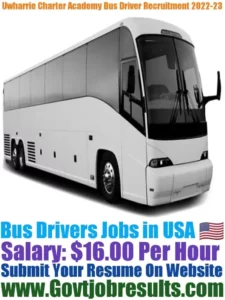 Uwharrie Charter Academy Bus Driver Recruitment 2022-23