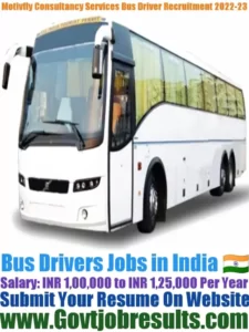 Motivfly Consultancy Services Bus Driver Recruitment 2022-23