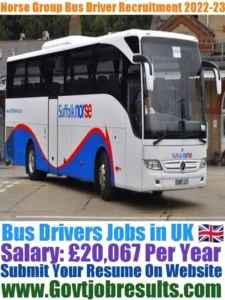 Norse Group Bus Driver Recruitment 2022-23