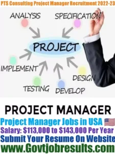 PTS Consulting Project Manager Recruitment 2022-23
