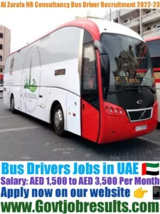 Al Zarafa HR Consultancy Bus Driver Recruitment 2022-23