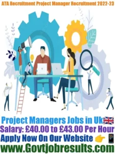 ATA Recruitment Project Manager Recruitment 2022-23