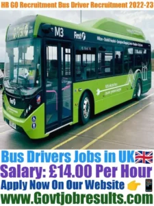 HR GO Recruitment Bus Driver Recruitment 2022-23