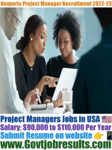 Nexperia Project Manager Recruitment 2022-23