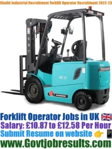 Chalid Industrial Recruitment Forklift Operator Recruitment 2022-23