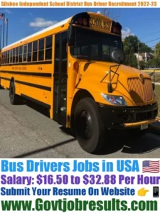 Silsbee Independent School District Bus Driver Recruitment 2022-23