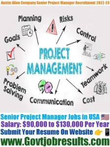 Austin Allen Company Senior Project Manager Recruitment 2022-23