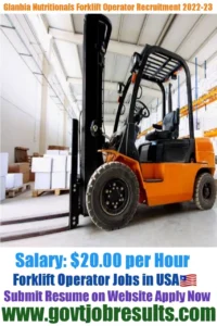 Glanbia Performance Forklift Operator Recruitment 2022-23
