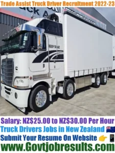 Trade Assist Truck Driver Recruitment 2022-23