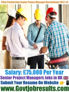 Pillar Partnership Senior Project Manager Recruitment 2022-23