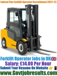 Indeed Flex Forklift Operator Recruitment 2022-23