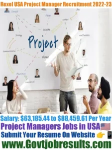 Rexel USA Project Manager Recruitment 2022-23