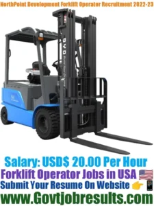 NorthPoint Development Forklift Operator Recruitment 2022-23