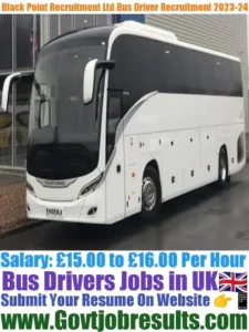 Black Point Recruitment Ltd Bus Driver Recruitment 2023-24
