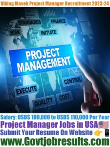 Viking Masek Project Manager Recruitment 2023-24