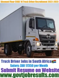 Shemuel Flour CODE 14 Truck Driver Recruitment 2023-2024
