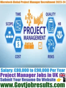 Microtech Global Project Manager Recruitment 2023-24