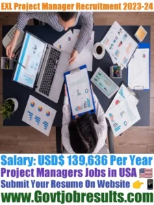 EXL Project Manager Recruitment 2023-24