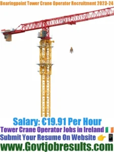 BearingPoint Tower Crane Operator Recruitment 2023-24