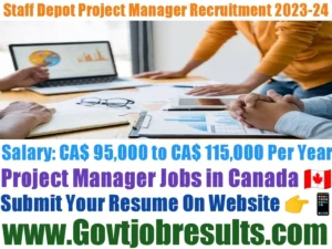Staff Depot Project Manager 2023-24