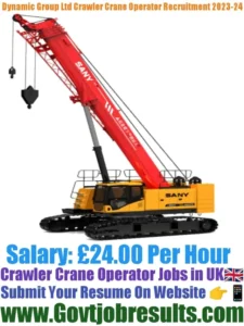 Dynamic Group Ltd Crawler Crane Operator Recruitment 2023-24
