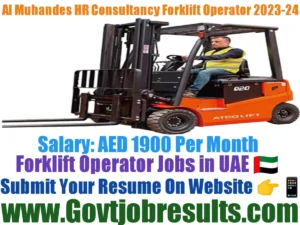 Al Muhandes HR Consultancy Forklift Operator 2023-24