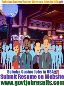 Soboba Casino Careers Jobs in USA 2023-2024