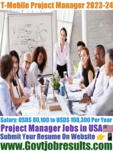 T-Mobile Project Manager 2023-24
