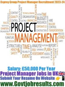 Osprey Group Project Manager Recruitment 2023-24