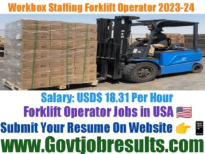 Workbox Staffing Forklift Operator 2023-24