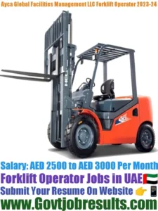 Ayca Global Facilities Management LLC Forklift Operator 2023-24