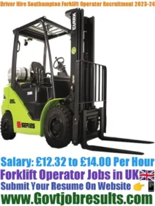 Driver Hire Southampton Forklift Operator Recruitment 2023-23